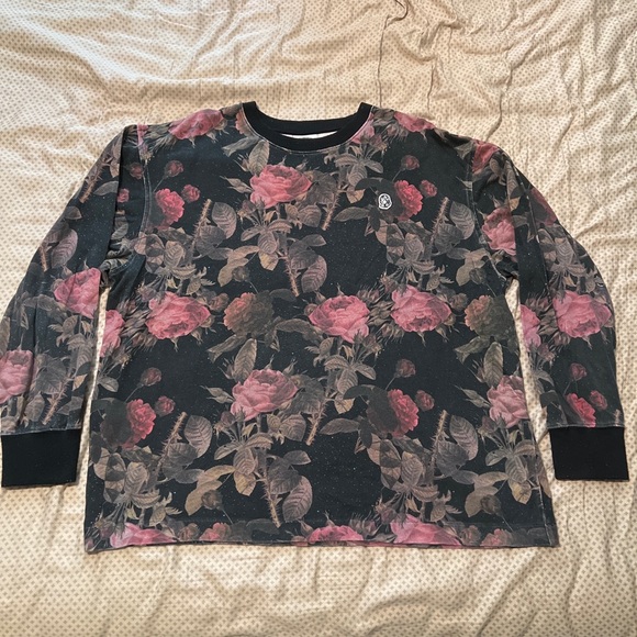 Billionaire boys club Space Roses Long Sleeve Tee - Picture 4 of 6